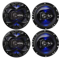 Boss BE654 Rage 6.5" 4 Way 300W Full Range Mobile Audio/Video Speakers (4 Pack)