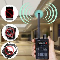 Tiean G318 Anti-Spy wireless Amplification Detector Bug Hidden Signal Detector Gadgets (Black)