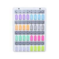 Acrimet Key Stand with 32 Key Tags (Assorted Color)
