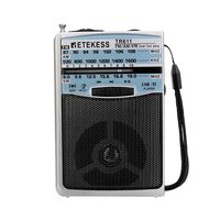 Retekess TR611 Portable AM FM Shortwave Radio Mini Transistor Radio MP3 Player with Earphone Jack USB TF Port Rechargeable Battery