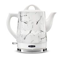 BELLA 14743 Electric Tea Kettle, 1.5 LITER, White Marble
