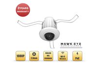 2MP Recessed Dome Network Camera - Compatible with Hikvision DS-2CD2E20F-W 2.8mm Wi-Fi IP PoE Surveillance