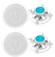 4 New PYLE PWRC82 400W 8" 1600W 2 Way Indoor/Outdoor Waterproof Ceiling Speakers
