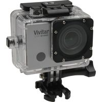 Vivitar DVR914HD 1440p HD Wi-Fi Waterproof Action Video Camera Camcorder (Silver) with Remote