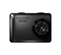 Sharper Image SVC555BK 720P Action Cam with Waterproof Case, Includes Bike and Helmet Mount (Black)