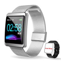 CanMixs Smart Watch, Fitness Tracker CM11 Smart Bracelet Fitness Sport Watch with Heart Rate Monitor SMS&SNS Reminder, IP67 Waterproof Sleep Monitor Pedometer Stopwatch Smartwatch for Android iOS