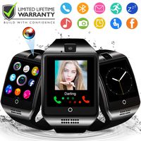 Smart Watch,Smartwatch for Android Phones, Smart Watches Touchscreen with Camera Bluetooth Watch Phone with SIM Card Slot Watch Cell Phone Compatible Android Samsung iOS Phone XS X8 7 10 11 Men Women