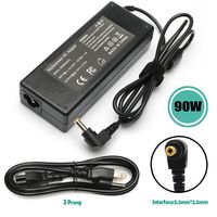 90W AC Adapter Laptop Charger PA5035U-1ACA PA-1900-04 Replacement for Toshiba Satellite L775 L745 L755 L305 L305D L455 L505 L505D L635 L655 L655D L855 A105 A135 C655 C855 PA3714U-1ACA Power Cord