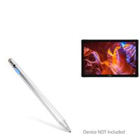 Huawei MediaPad M5 10.8 Stylus Pen, BoxWave [AccuPoint Active Stylus] Electronic Stylus with Ultra Fine Tip for Huawei MediaPad M5 10.8 - Metallic Silver