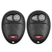 uxcell 2pcs New 3 Buttons Key Fob Remote Control Case Shell Replacement L2C0007T for 2006-2010 Hammer H13