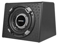 Autotek SSW110A 10 Inch 600 Watt Max 4 Ohm Loaded Enclosed Powered Subwoofer