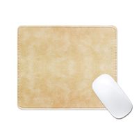 ProElife Slim Mouse Pad Durable PU Leather Mousepad for Home Office and Business, for All Wired Wireless Mouse, 9.45x7.87 Inches Dual-used Mouse Pad Easy to Clean (Gold Color)