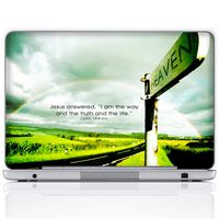Meffort Inc 17 17.3 Inch Laptop Notebook Skin Sticker Cover Art Decal (Free Wrist pad) - Heaven