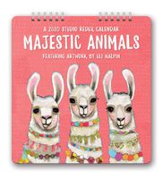 Orange Circle Studio 2020 Studio Redux Mini Wall Calendar, Eli Halpin Majestic Animals