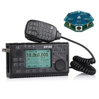 Xiegu X5105 QRP HF Transceiver Amateur Ham Radio VOX SSB CW AM FM RTTY PSK 0.5-30MHz 50-54MHz 5W with USB Cable CE-19 Expansion Card (2019 Upgraded Version)