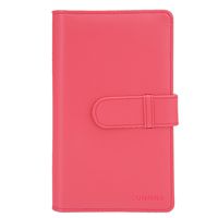 Sunmns Wallet PU Leather Photo Album for Fujifilm Instax Mini Instant Film (Pink)