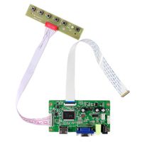 HDMI+VGA Input Controller Board Kit LCD Driver Board For B156HAN01.1 LP156WF4 11.6'' 13.3'' 14'' 15.6'' 1920x1080 30Pins edp LCD Screen