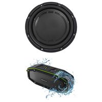 Polk Audio DB1242SVC 12 1110 Watt Single 4-Ohm Car Audio Subwoofer Sub+Speaker