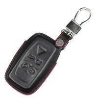 First2savvv Genuine Leather Remote Smart Key Chain Holder Cover Case Fob for Land Range Rover/Sport 2010-2012 One Piece PB-Land Rover-A01