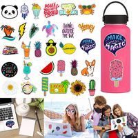 Gotian Water Stickers, Bottles Big Cute Waterproof Aesthetic Trendy Stickers for Teens, Suitable to Your Water Bottle, Hydro Flask, Notebook, Laptop, Computer, a Best Gift to DIY Decoration