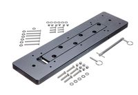 MOTORGUIDE MGA501A2 Removable Mount - Universal Hole Patterns, Compatible with Gator Flex 360 and More Motors, Composite, Black