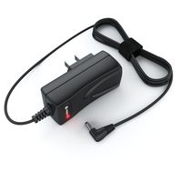 Pwr+ Zoom H4N R24 R16 Power Supply Adapter: [UL Listed] Extra Long 6.5 Ft Cord Handy Portable Video Multi-Track Recorder Q3 Q3HD AD-14 AD-14D AD-14A/D