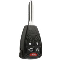 Car Key Fob Keyless Entry Remote fits Chrysler 200 Aspen Sebring / Dodge Avenger Durango / Jeep Commander Grand Cherokee Liberty (OHT692427AA 5-btn)