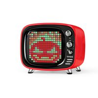 Tivoo Smart Pixel-Art Bluetooth Speaker (Starry Red)