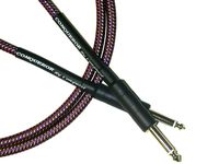 Conquest Sound CIC25-15 Hi Definition 25-Foot 1/4-Inch Guitar/Instrument Cable Woven Jacket Plaid