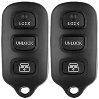 ECCPP Replacement fit for Keyless Entry Remote Fob Shell Case Toyota Sequoia/Toyota Avalon/Toyota 4Runner HYQ12BBX (Pack of 2)