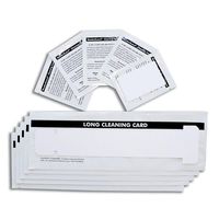 Cleaning Card Repair Kit for Card Printer P330i，P330m，P430i, Pack of 5 pcs Engine Cleaning Cards and 5 pcs Large T Feeder Cleaning Cards CK-105912-913