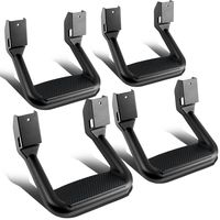 DNA Motoring SSTEP-BK-X2 Aluminum Side Steps (4pcs)