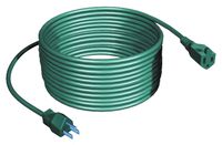 Westinghouse 28308 40-Feet Outdoor Single Outlet Power Cord, Green