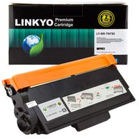 LINKYO Compatible Toner Cartridge Replacement for Brother TN750 TN-750 TN720 (Black, High-Yield)