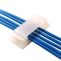 30 Pack Self-Adhesive Cable Clips, Nylon Cable Clamps Wire Cord Holder for Desk Wall Home Office and Car to Manage Your Wire, Ethernet Cable, Charging Cable