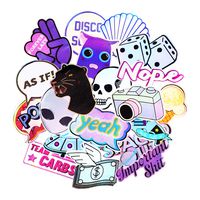 Laptop Stickers for Water Bottles Big 20-Pack,Waterproof Vinyl Stickers for Hydroflasks,Skateboard,Luggage,PC,Phone Case,Bike Etc,Funny Cool Trendy Cute Aesthetic Sticker Packs for Teens Adults Kids