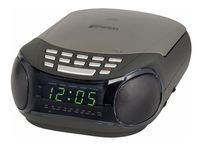 EMERSON DUAL ALARM CLKRADIO AMFM CD PLAYER RADIO AMFM CD PLAYER
