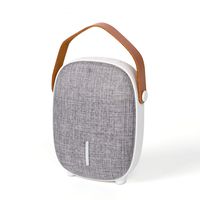 Bluetooth Speakers Portable Wireless IPX4 Waterproof Haobell Mini Speakers Loud Bass Stereo Hands Free Call Radio, Home Outdoor,Fabric (Gray)