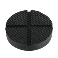 EEEKit Car Cross Slotted Frame Rail Floor Jack Disk Rubber Pad Adapter for Pinch Weld Side JackPad Truck Vehicle
