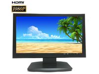 101AV Security Monitor 19.5" Full HD 1080P 1920x1080 3D Comb Filter HDMI VGA 1xBNC Input and 1xBNC Output Wide Screen Audio Video Display 24/7 survillance application Computer PC monitor for CCTV DVR Home Office Surveillance