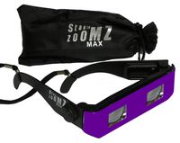 StadiumZoomz Max Team Colors Sports Viewers - Purple. Telescope Lenses, Zoom in for Sports,Concerts,Boating,etc