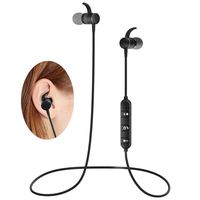 Earphone with Bluetooth Magnetic Headphone Noise Canceling aptx High Fidelity Audio Earbuds in Ear with Mic suitable for Sweatproof Running Workout Wireless Headphone with Bluetooth Secure Fit Design