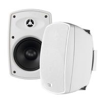 OSD Audio 6.5" 70V Commercial Pair Patio Speaker - Indoor/Outdoor 6.5", White - AP650WHT