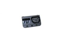 Interpower 83511400 Two Function Power Entry Module, C14 Inlet, C13 Outlet, 15A/10A Current Rating, 120/250VAC Voltage Rating