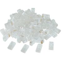 eDragon Cat6, Cat5E Crimp Connectors 50 Pieces, (ED714710)