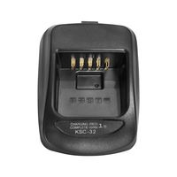 GSTZ KSC-32 Battery Charger Base without Power Supply for Kenwood TK-2180 TK-2260 TK-3180 TK-3260 TK-5210 TK-5220 TK-5310 TK-5320 TK-5410 NX300G NX410 NX411 NX5200 NX5300 NX5400 Portable Radio