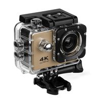 SJ9000 Action Camera Ultra HD 4K/ 30fps WiFi Waterproof 2.0' Screen Underwater Cam Sports Cam 170 Degree Ultra Wide Angle Lens(Gold)