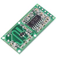 RCWL-0516 Microwave Doppler Radar Motion Detector Sensor Human Body Induction Module Board 5-7M Detection Distance 4-28V by Envistia Mall
