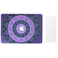 Macbook Pro 13.3 Inch Case and Keyboard Cover,Sunway Ultra Thin Beautiful Floral Hard Case Cover for Macbook Pro 13.3 Inch with CD-ROM(A1278) - Purple Altar