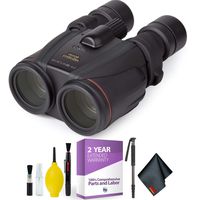 Canon 10x42 L is WP Image Stabilized Binocular + Cleaning Kit Essential Accessories Bundle
